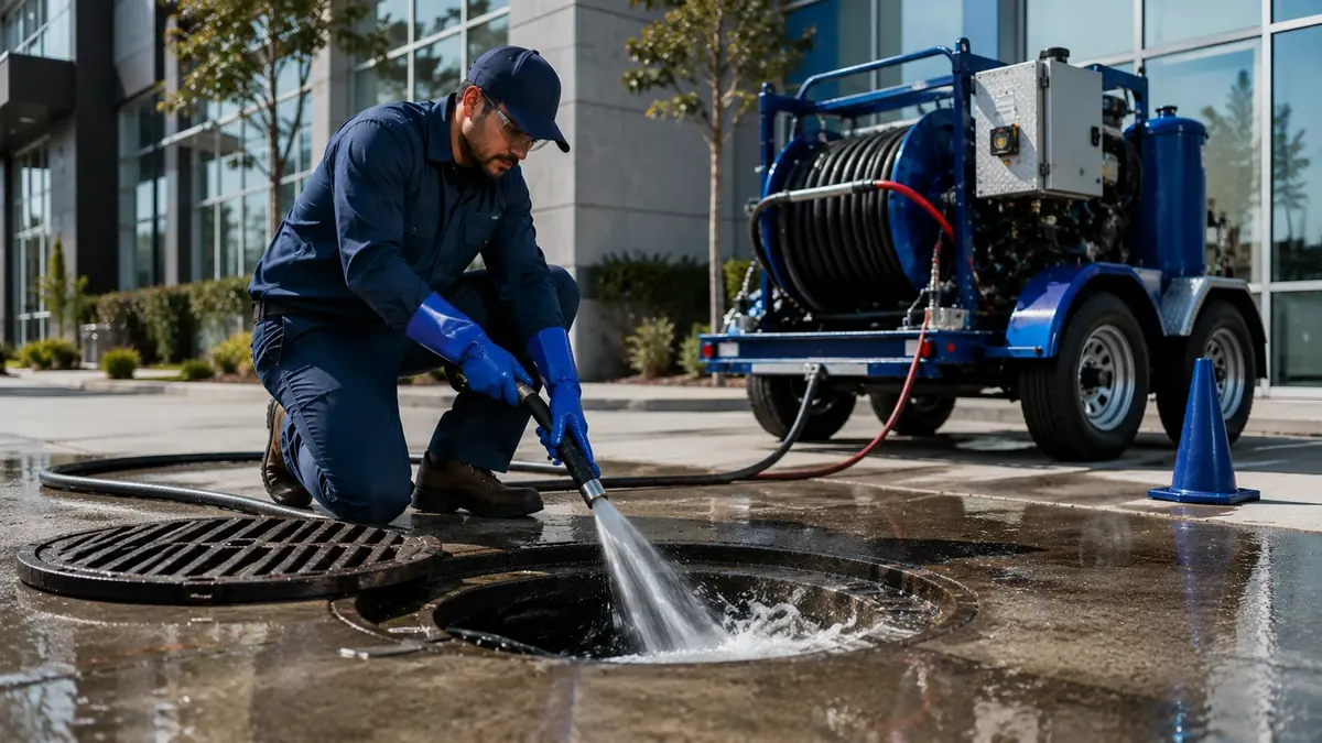 Commercial Hydro Jet Drain Cleaning in Indio